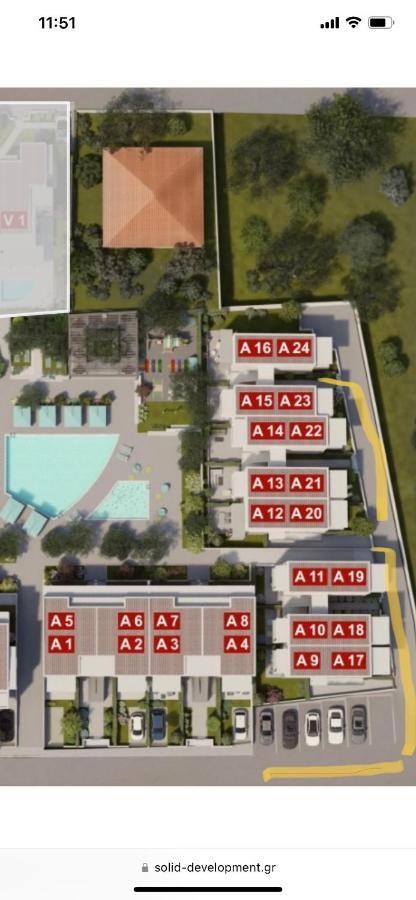 Olea Luxury Apartments نيكيتي المظهر الخارجي الصورة